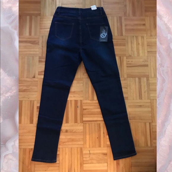 FashionNova High Rise Skinny Jeans-Size15/16 - Picture 3 of 5